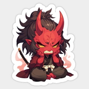 Demon Oni Sticker